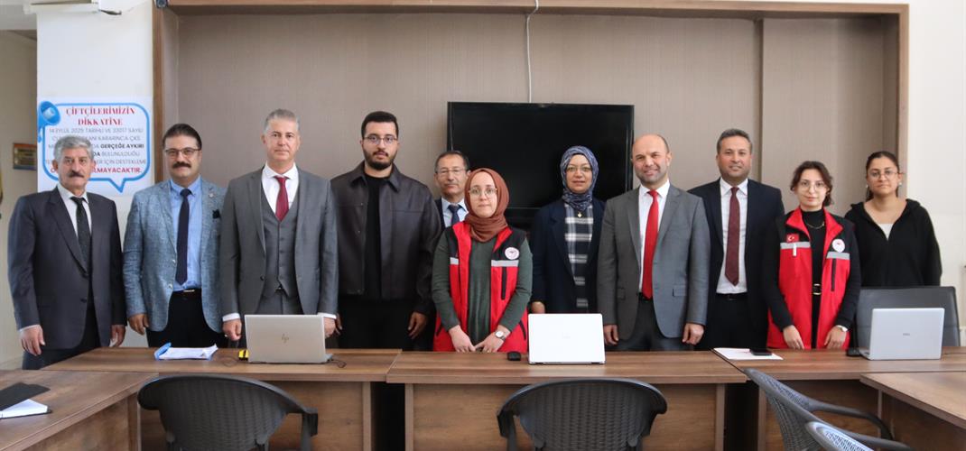 Kilis’te Genel Tarım Sayımı Yapılıyor.