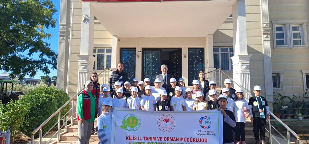 İlimizde 2025 Yılı "Lider Çocuk Tarım Kampı" Düzenlendi.